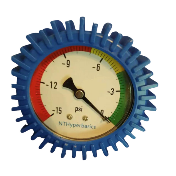 NEWTOWNE HYPERBARICS<br>INTERNAL PRESSURE GAUGE