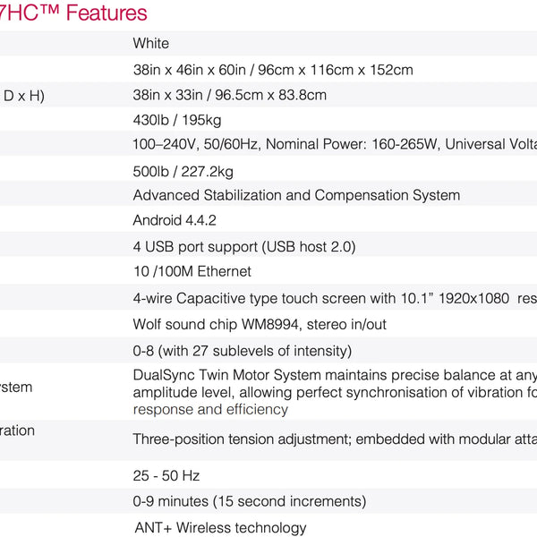Pro7HC: Advanced Vibration for Healthcare Facilities