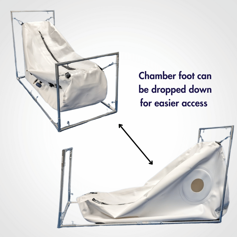 Newtowne Hyperbarics - Seated Shoe Chamber